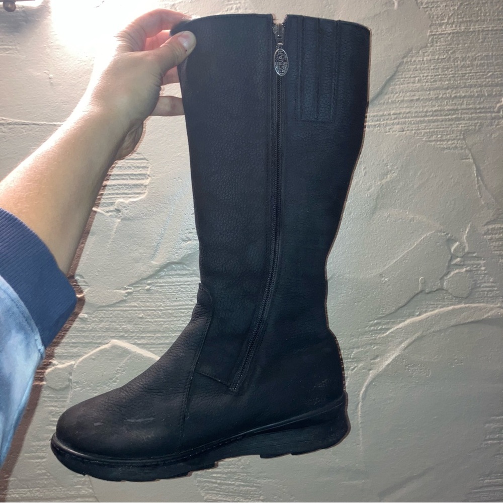 Pajar Black Tall Winter Rain Boots